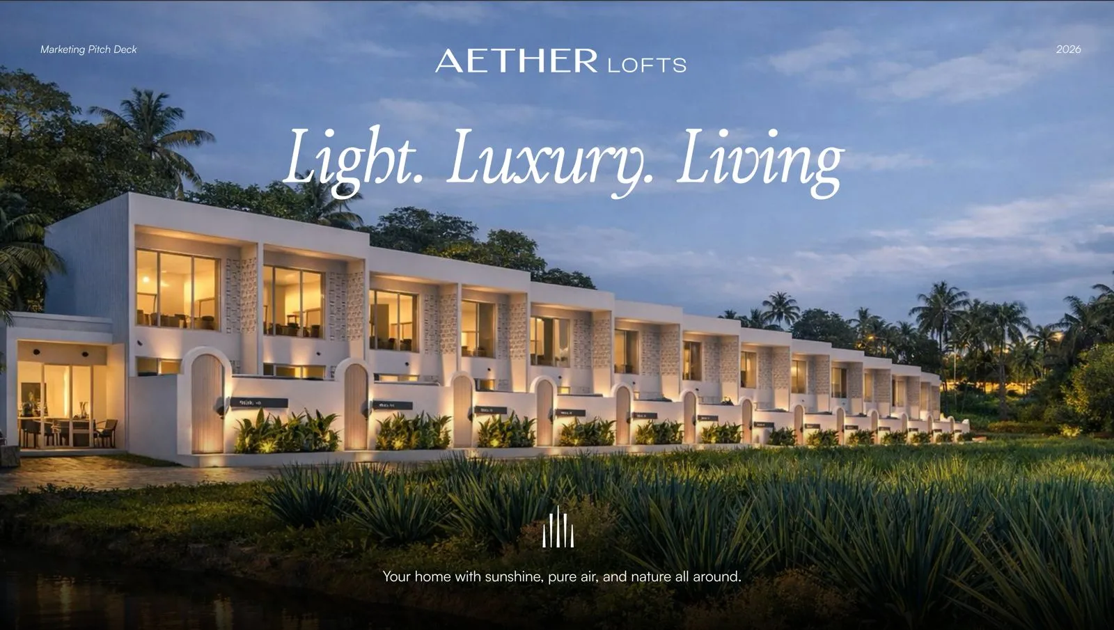 The Aether Lofts Pitch Deck