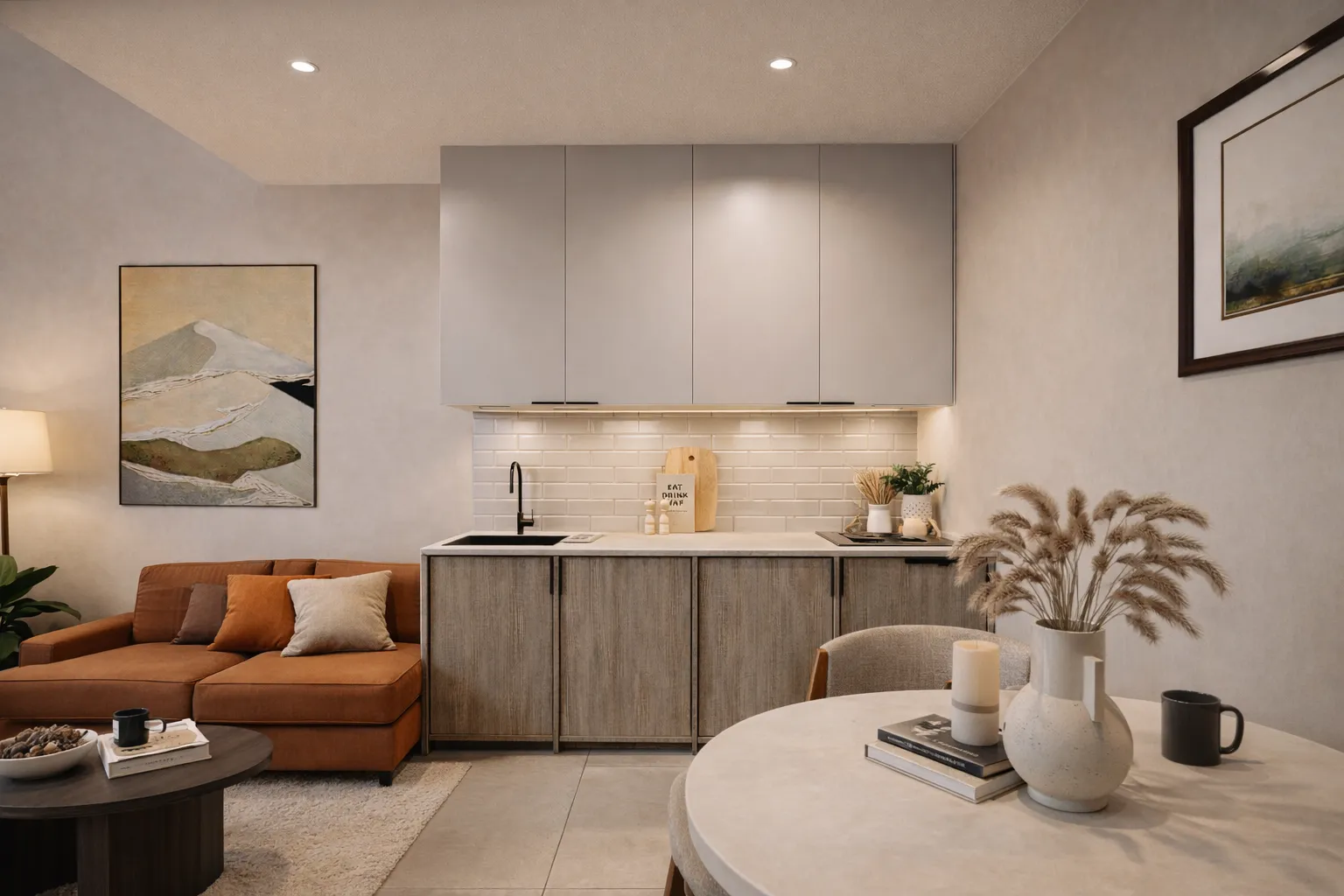 The Aether Lofts Kitchen Detail